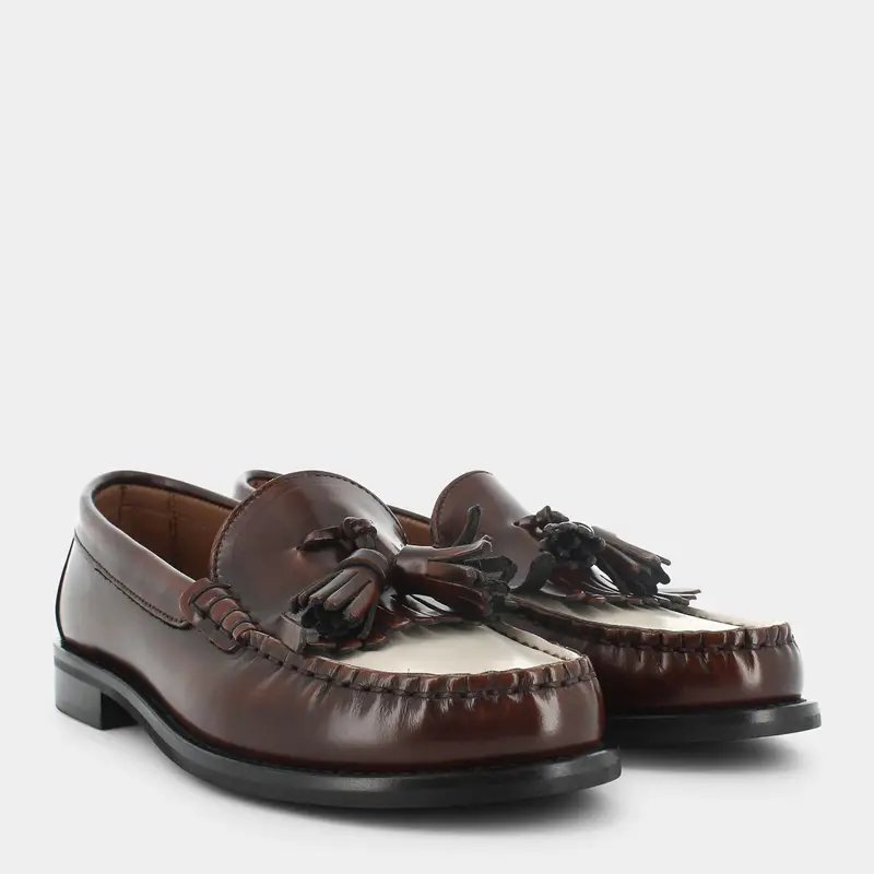 OSCAR&THAIS Mocassini Donna Marrone 3220951 miniatura 2