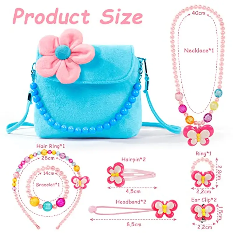 OSDUE Orecchini Bambina Blu 1598178 miniatura 2