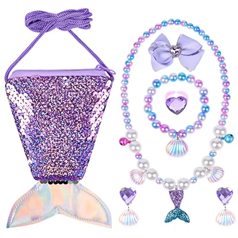 OSDUE Orecchini Ragazza Viola 1598177