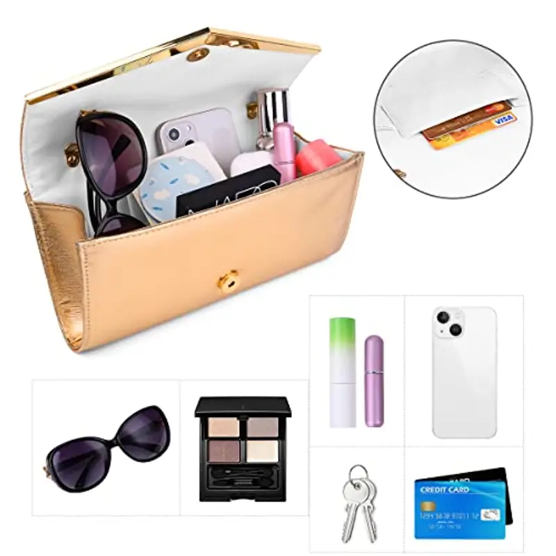 OSDUE Pochette Donna Oro Rosa 1603946 miniatura 3