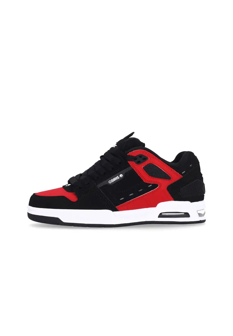 Scarpe Skate Uomo Peril Black/white/red