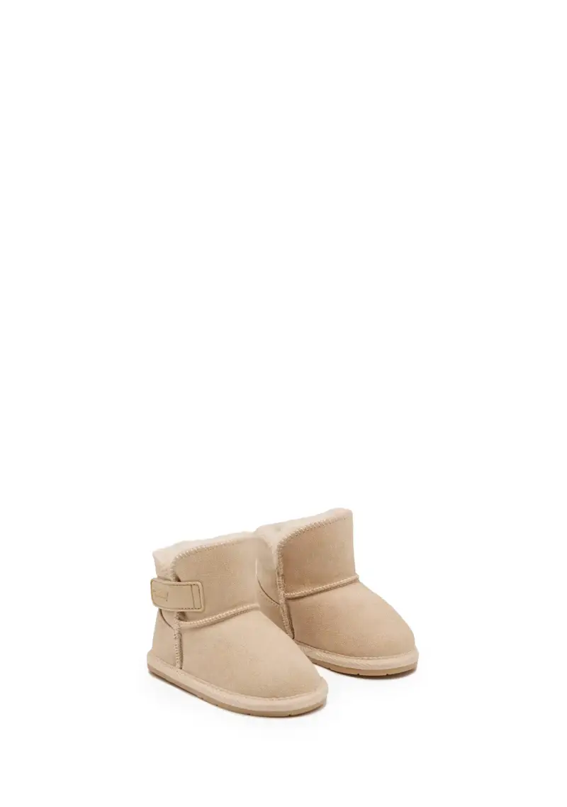 Stivaletto Junior Beige miniatura 3