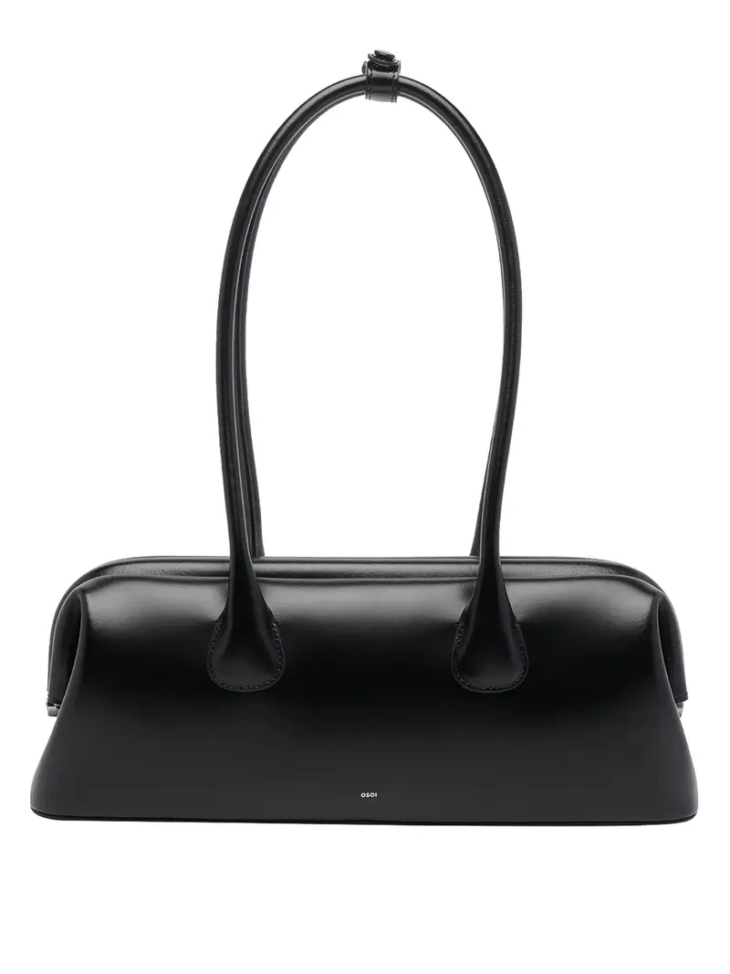 Borsa a tracolla larga da barca Nero