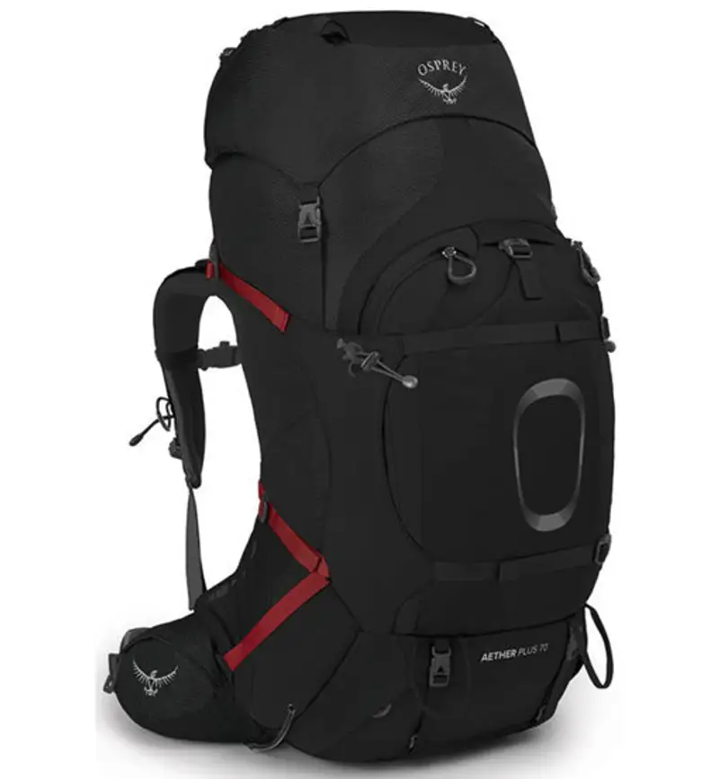 Aether Plus 70 - zaino trekking Black