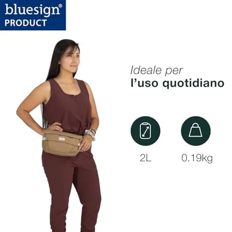 Osprey Borsa Arcane Hip Bag Botanica Heather OS miniatura 2