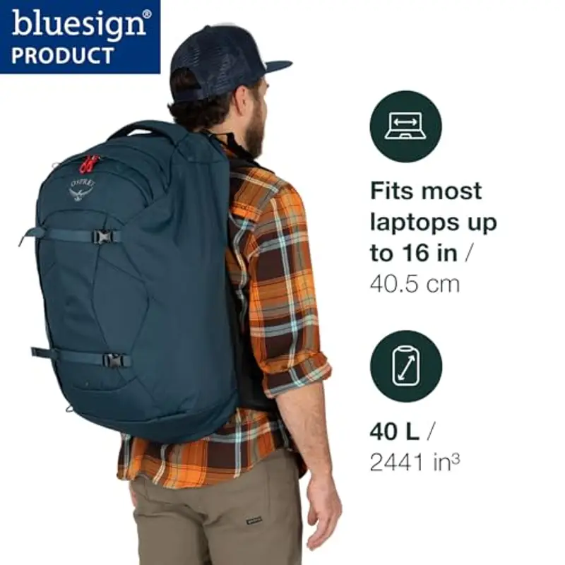 Osprey Farpoint 40 backpack Travel backpack Polyester miniatura 2