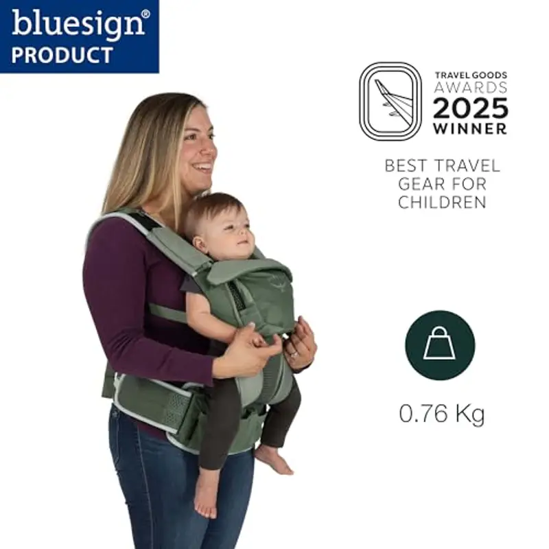 Osprey Poco Soft Child Carrier Koseret Verde O/S miniatura 2