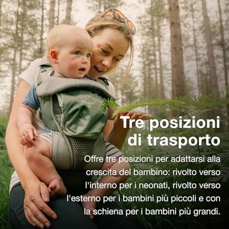 Osprey Poco Soft Child Carrier Koseret Verde O/S miniatura 3