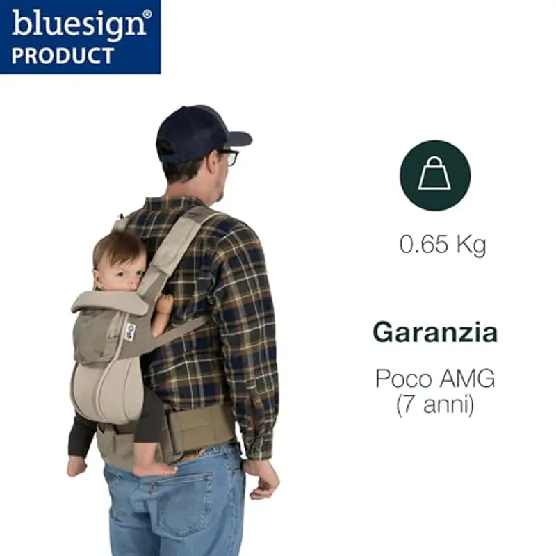 Osprey Poco Soft Child Carrier LT Tan Concrete O/S miniatura 2