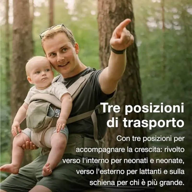 Osprey Poco Soft Child Carrier LT Tan Concrete O/S miniatura 3