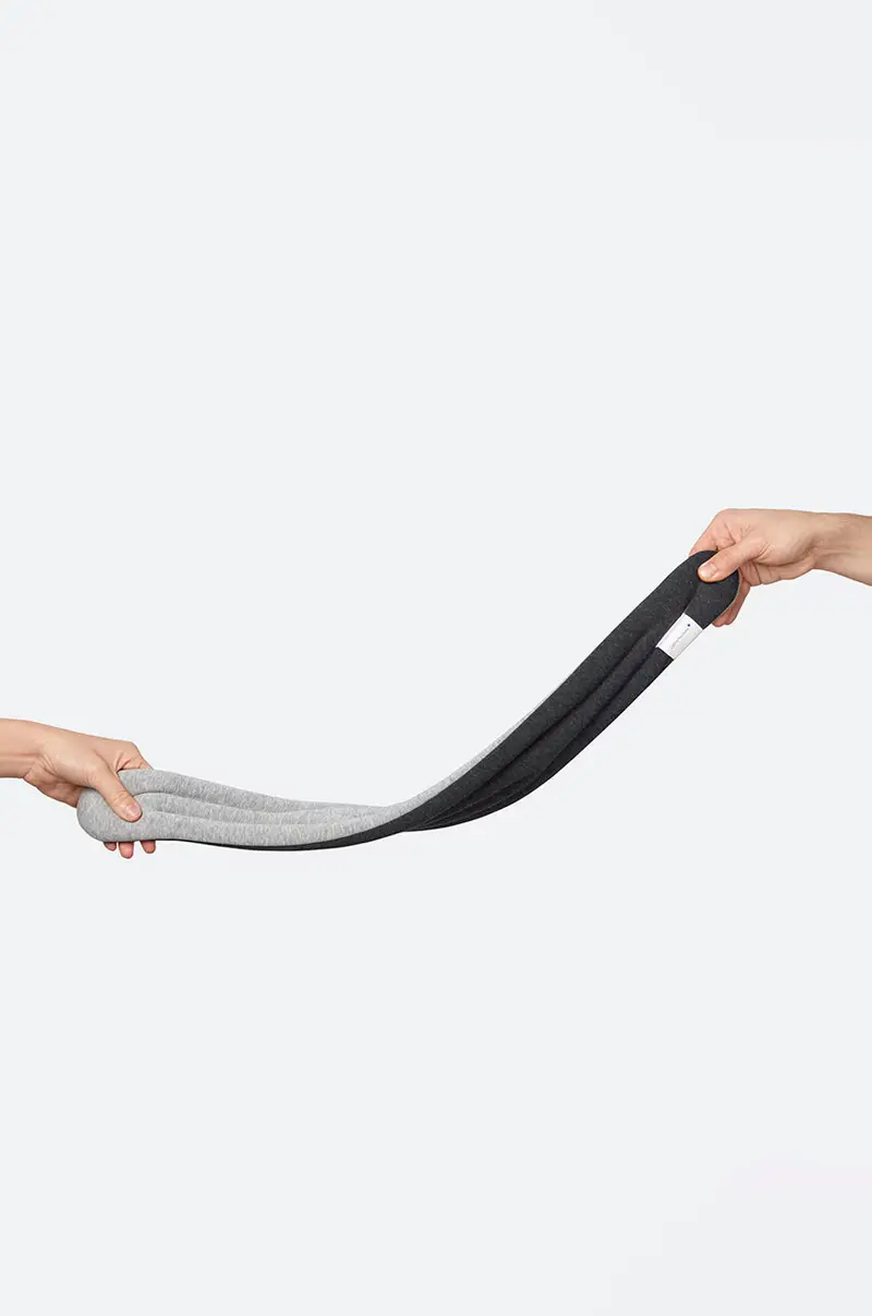 fascia per il colletto Neck Wrap Grigio miniatura 3