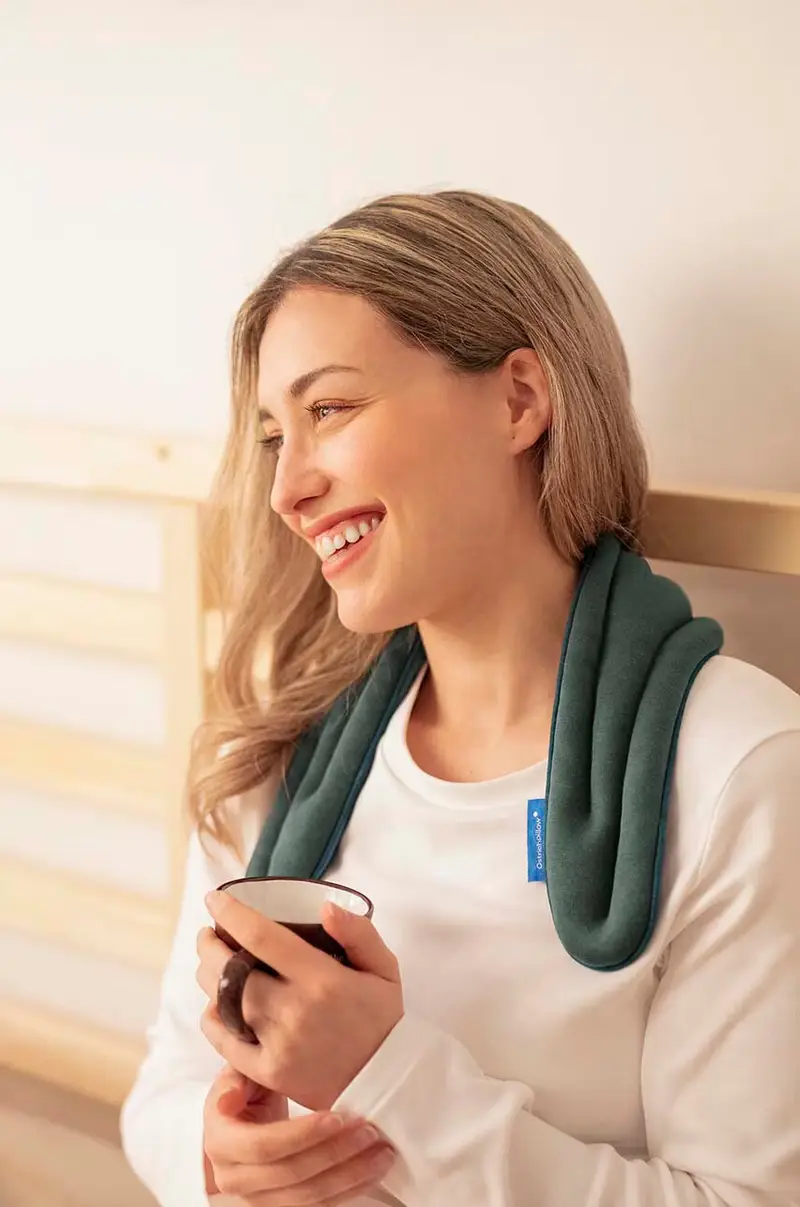 fascia per il colletto Neck Wrap Verde miniatura 2