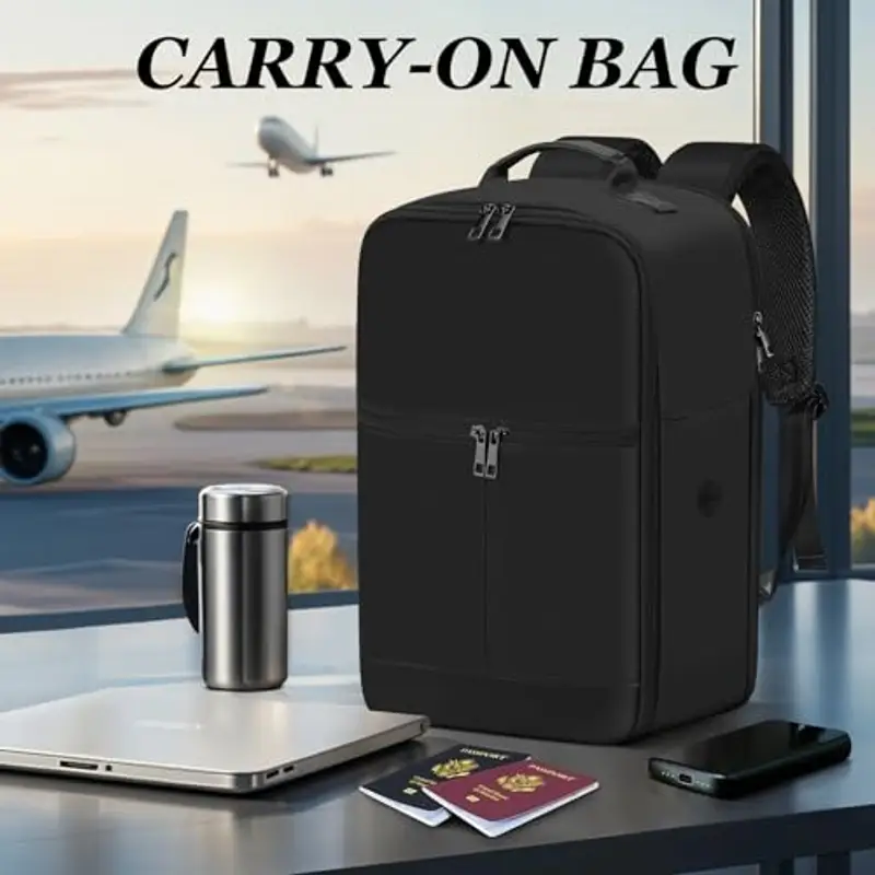 OTAHGK Zaino da viaggio Nero 1919405 miniatura 2