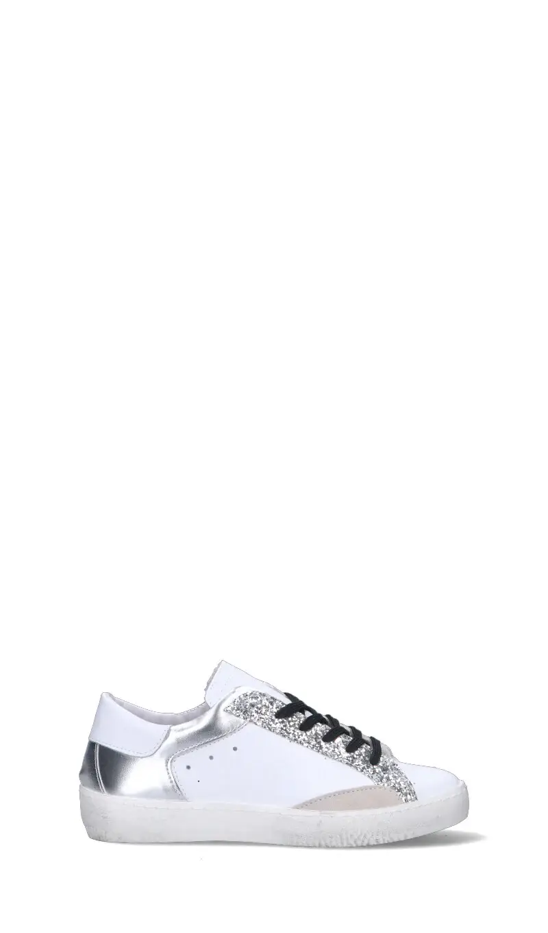 Sneaker donna bianca/argento in pelle Vario