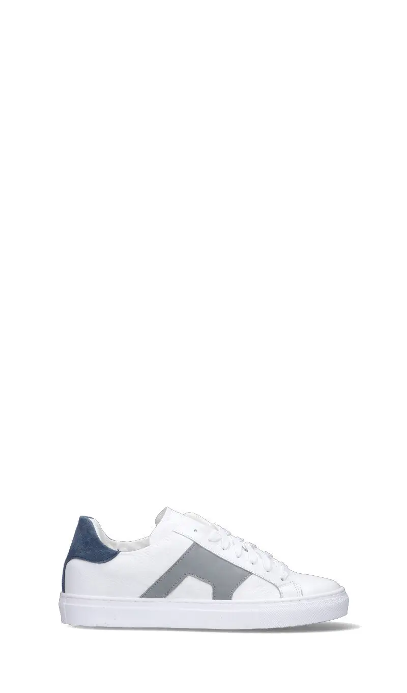 Sneaker uomo bianca/blu in pelle Vario