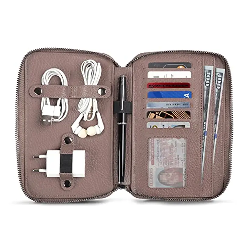 Otto Angelino OTTO512, Borsa in Vera Pelle Unisex miniatura 2