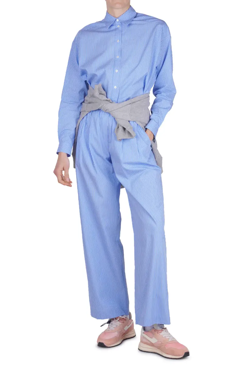 Camicia - 470729 - Azzurro/Bianco miniatura 2