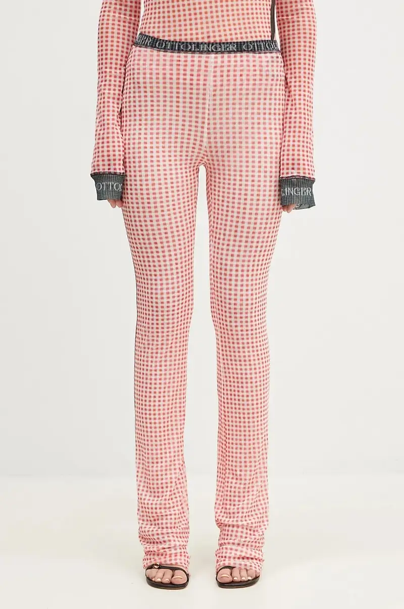 pantaloni Mesh Pants donna colore rosso 1010801821