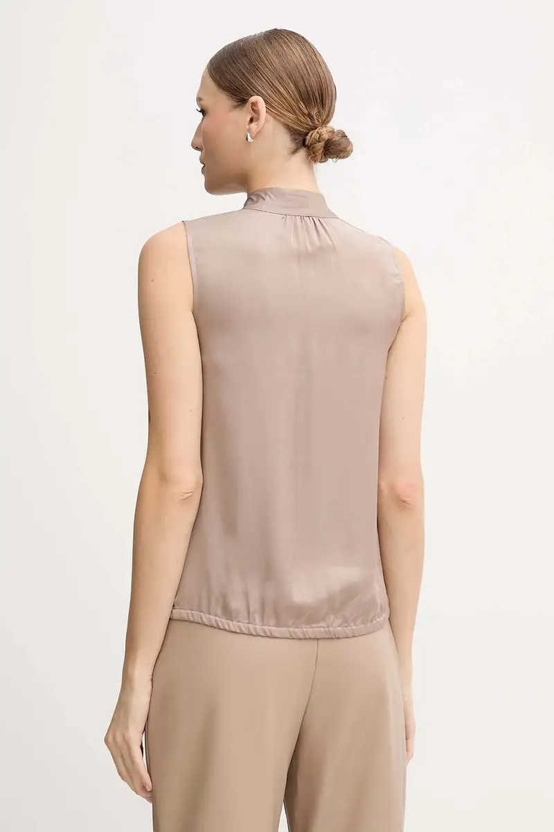 camicetta donna colore beige 89112 miniatura 3