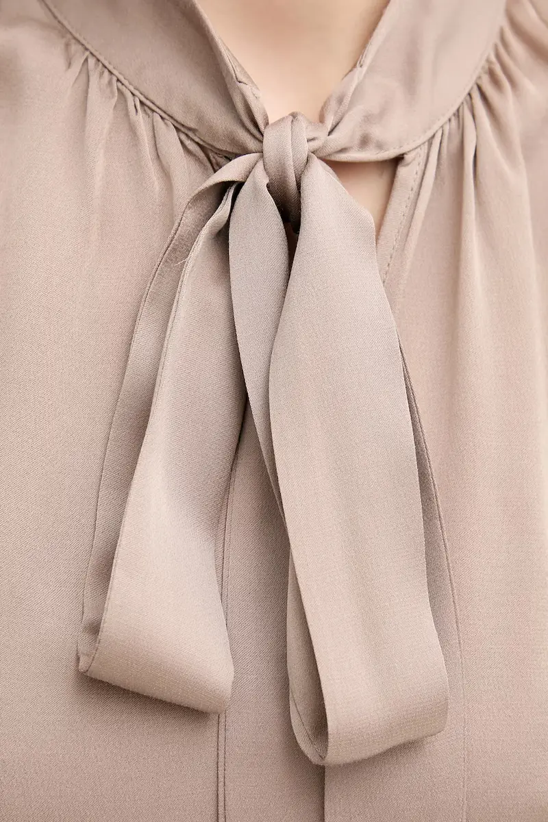 camicetta donna colore beige 89112 miniatura 5