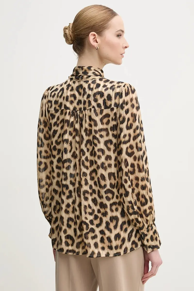 camicetta donna colore beige 91896 miniatura 3