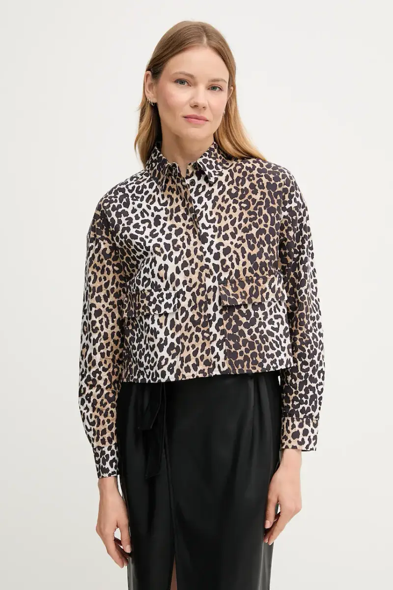 camicia in cotone donna colore nero 93894