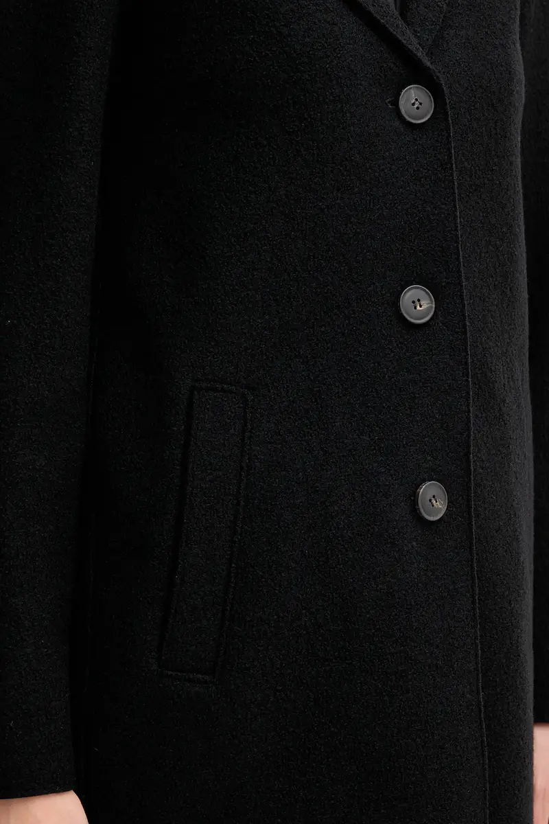 cappotto in lana colore nero 79918 miniatura 5