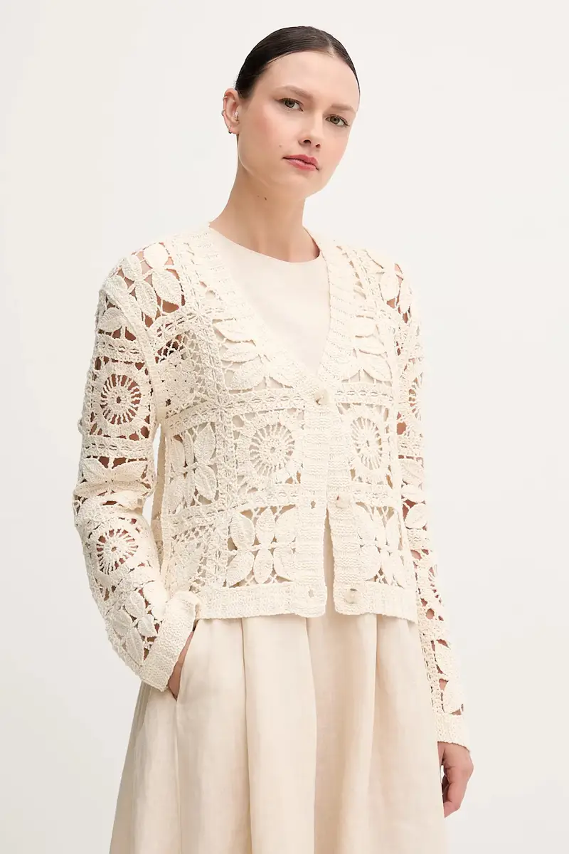 cardigan colore beige 92841