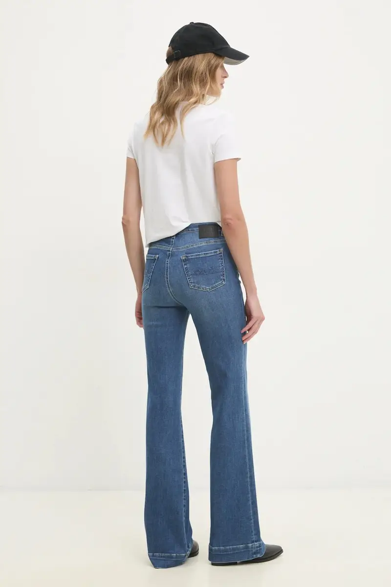 Oui Jeans Donna Blu 3312251 miniatura 3