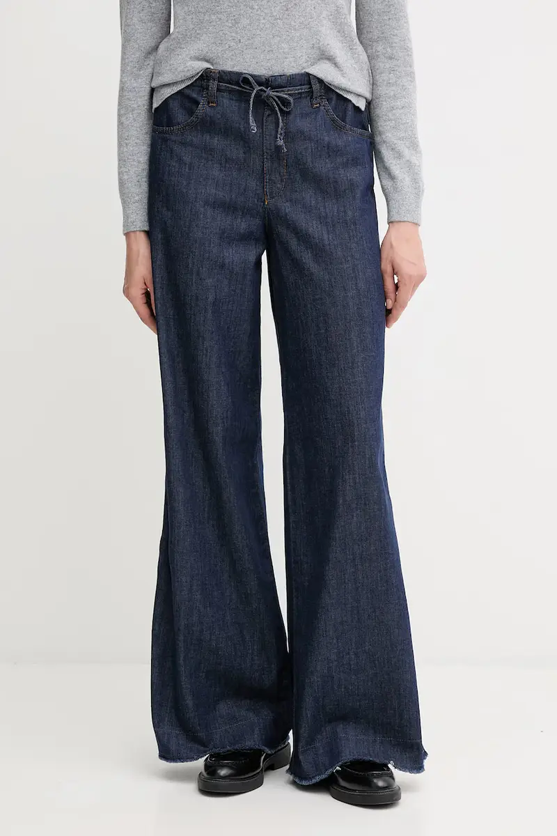 Oui Jeans Donna Blu 3593729