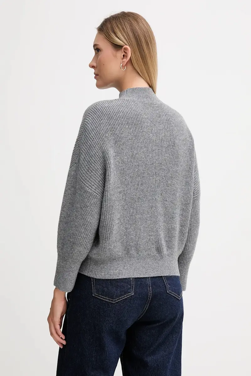 maglione con lana colore grigio 94268 miniatura 3