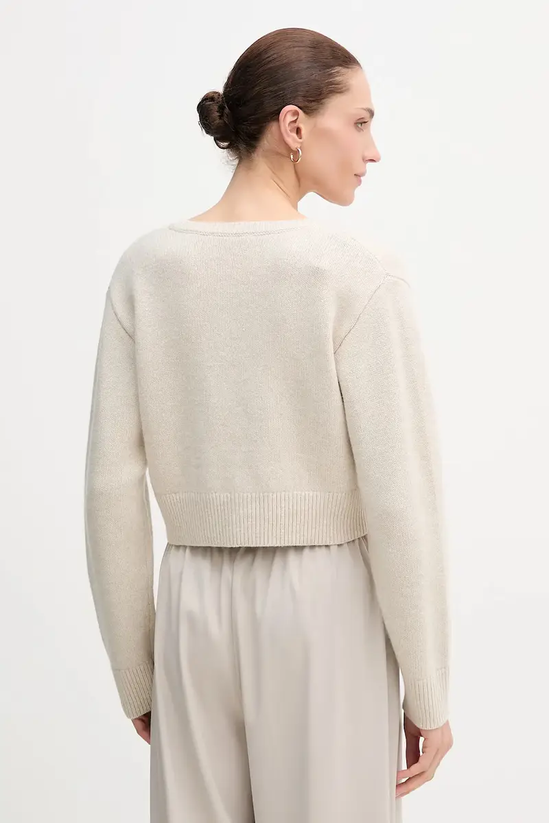 maglione donna colore beige 85772 miniatura 3