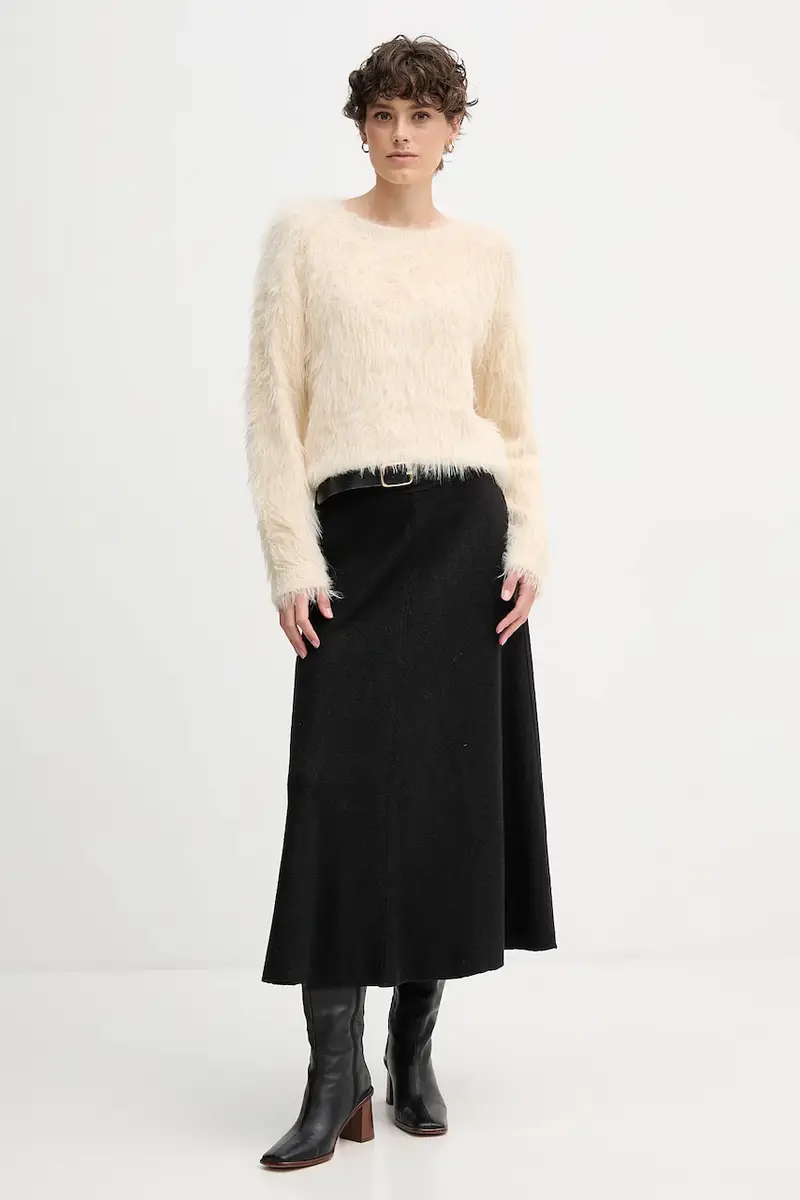 maglione donna colore beige 86064 miniatura 2