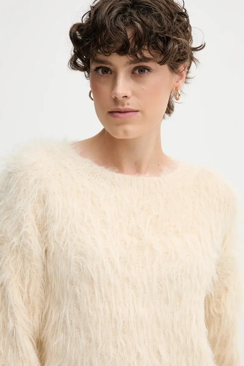 maglione donna colore beige 86064 miniatura 4