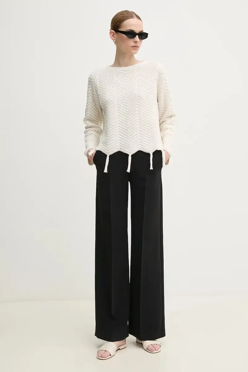 maglione donna colore beige 91935 miniatura 2