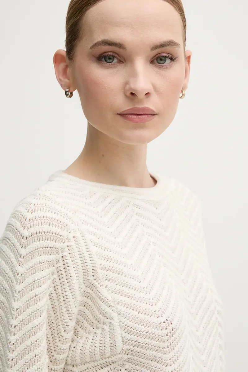 maglione donna colore beige 91935 miniatura 4