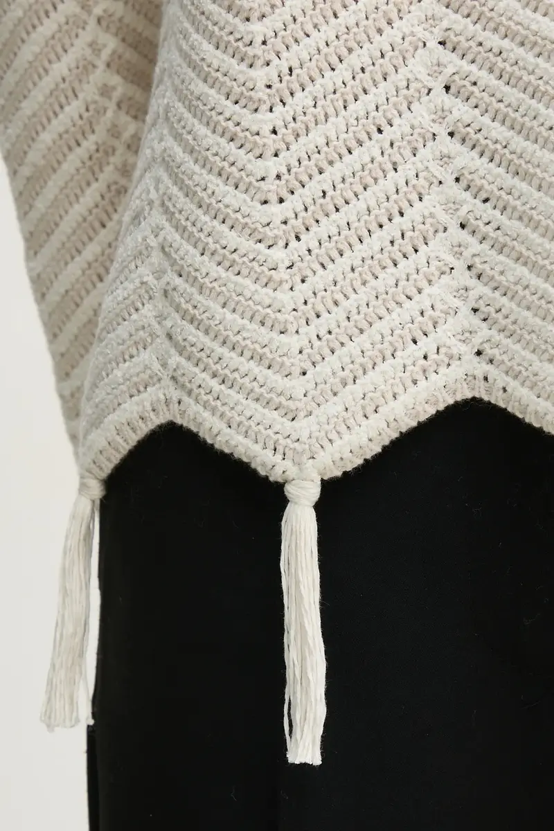 maglione donna colore beige 91935 miniatura 5