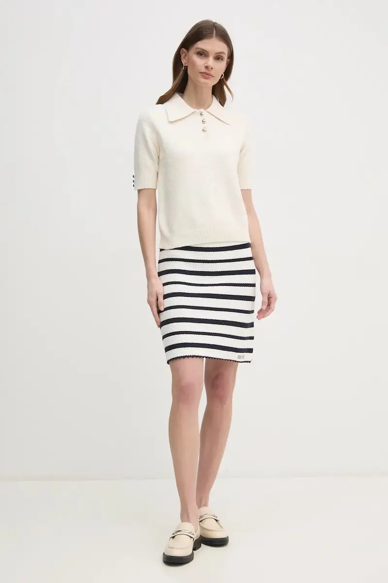 maglione donna colore beige 91943 miniatura 2