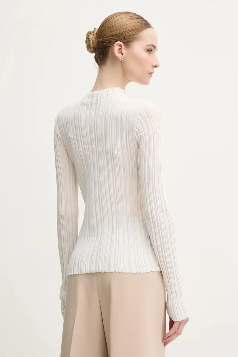 maglione donna colore beige 92224 miniatura 3