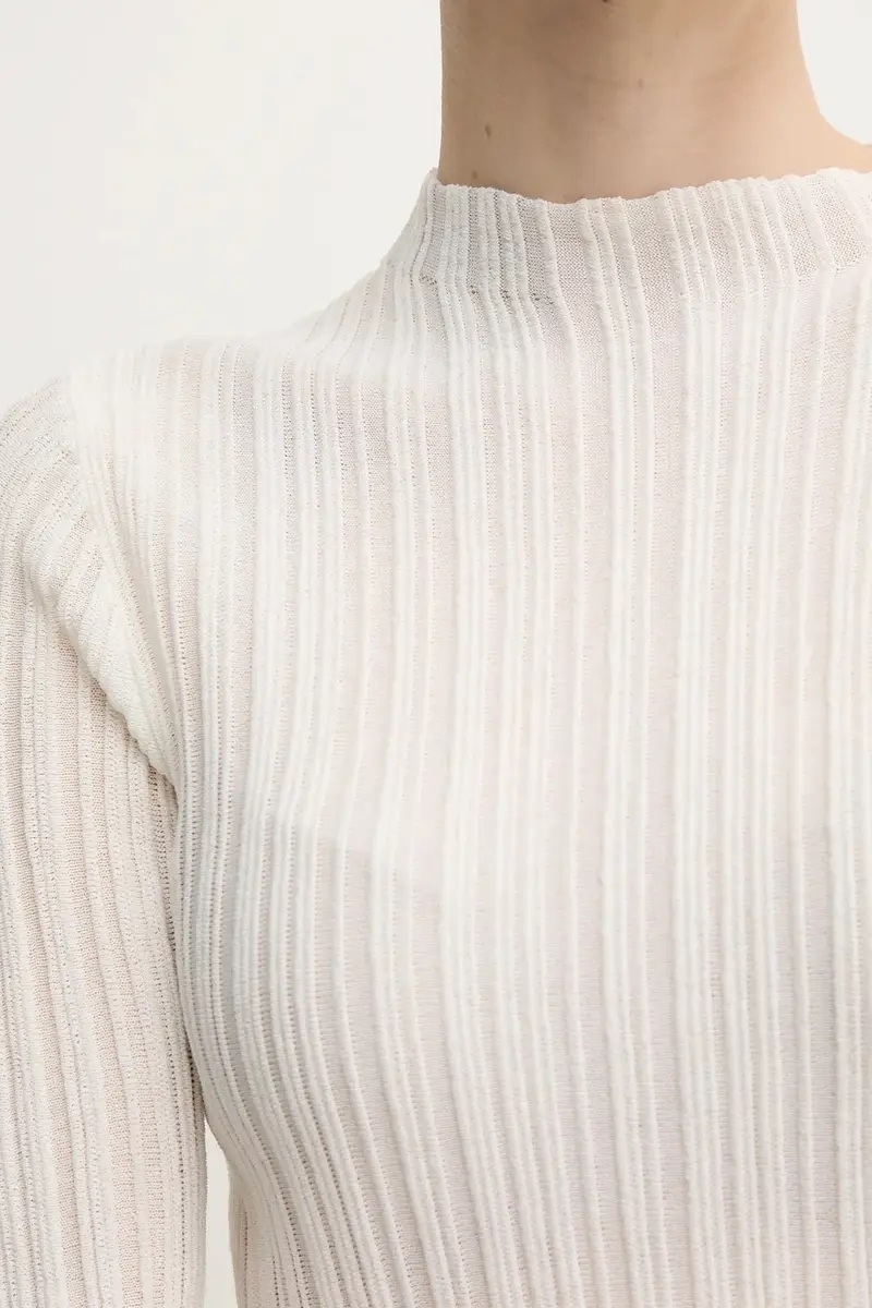 maglione donna colore beige 92224 miniatura 5