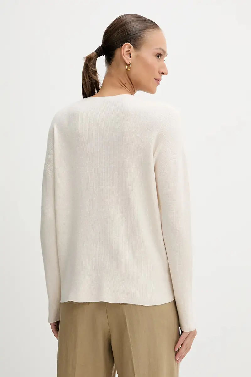 maglione donna colore beige 93708 miniatura 3