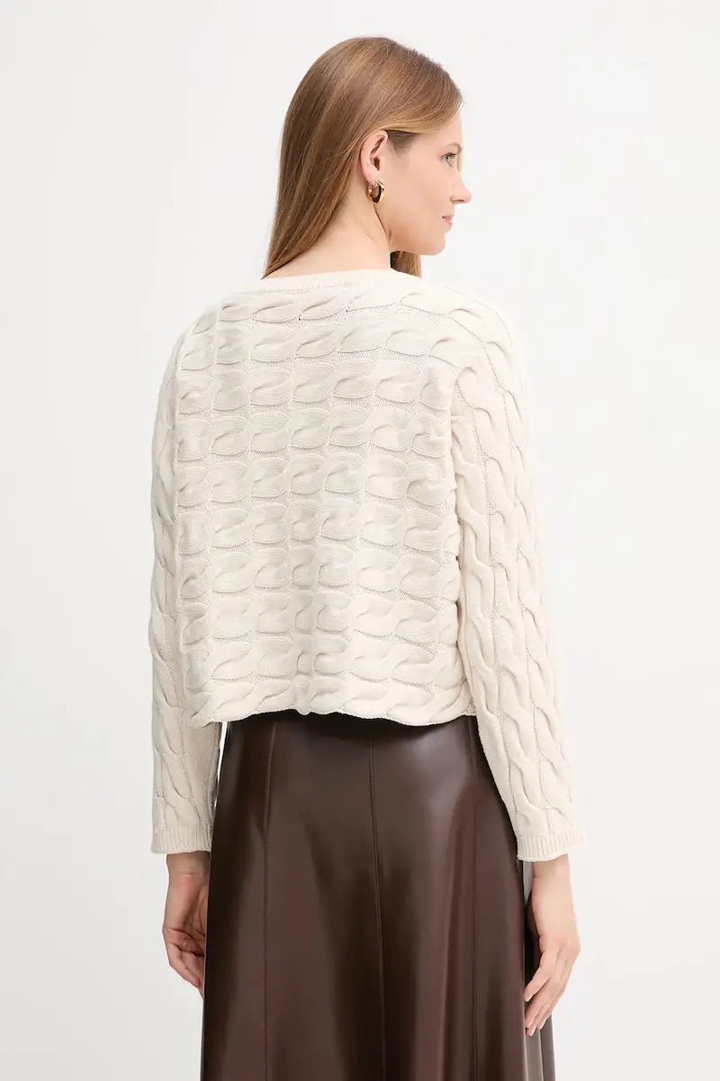 maglione donna colore beige 94609 miniatura 3