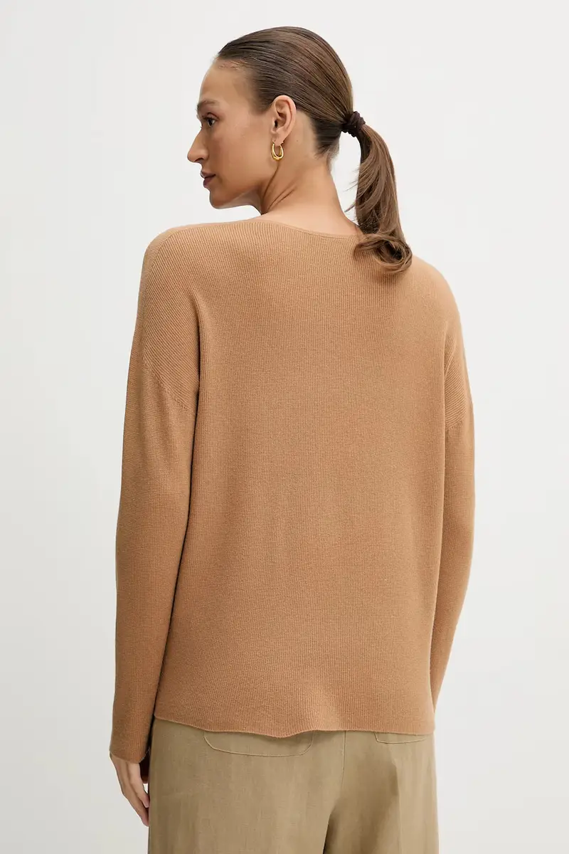 maglione donna colore marrone 93708 miniatura 3