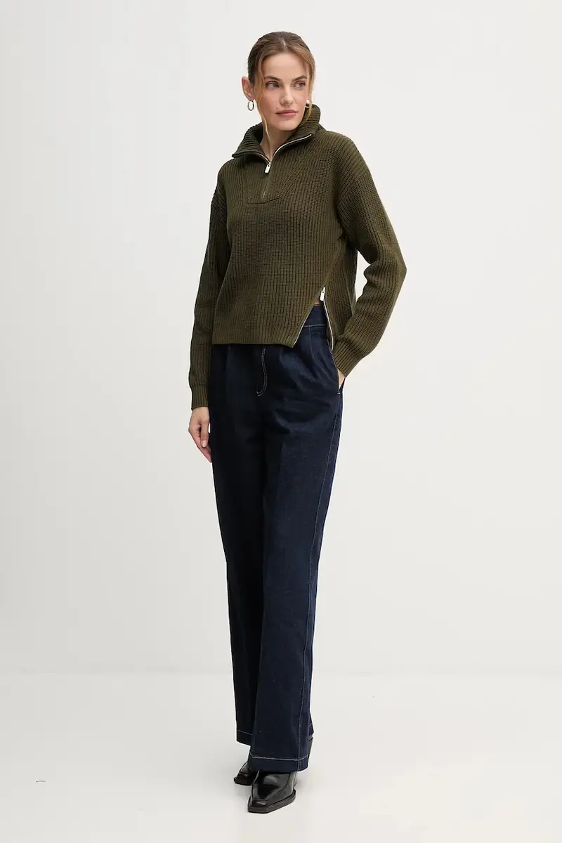 maglione donna colore verde 94273 miniatura 2