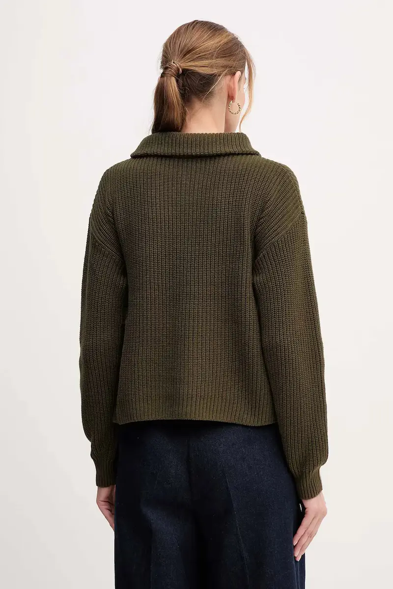 maglione donna colore verde 94273 miniatura 3