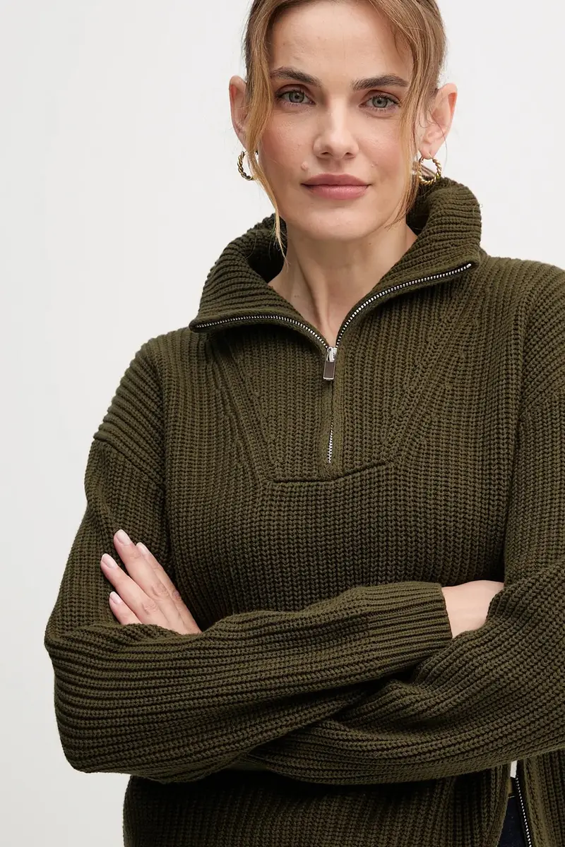 maglione donna colore verde 94273 miniatura 4