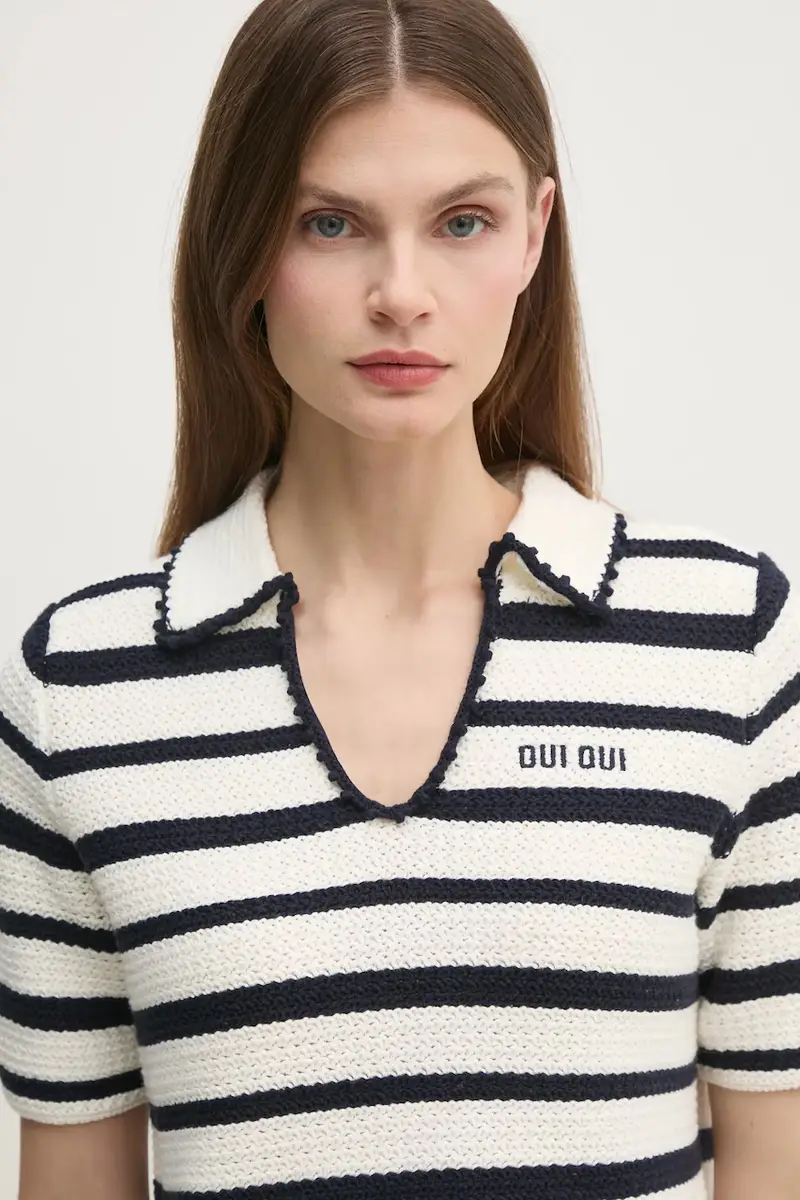 maglione in cotone colore beige 91946