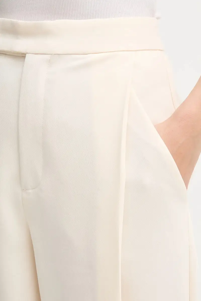 pantaloni donna colore beige 85747 miniatura 4