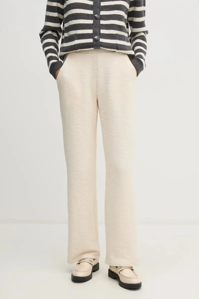 pantaloni donna colore beige 91672