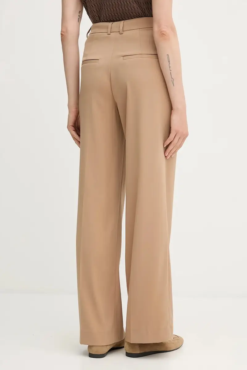 pantaloni donna colore beige 93766 miniatura 3